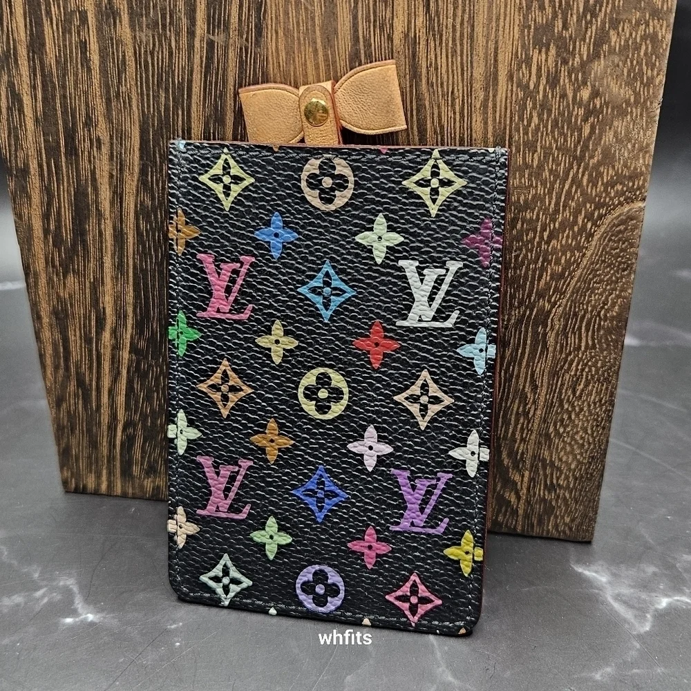 Louis Vuitton Multicolor Monogram (Rare Blue Colorway) Pocket Mirror - Picture 4 of 4